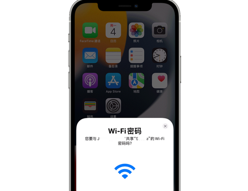 昌化镇苹果15维修店分享iPhone15如何共享Wi-Fi密码 