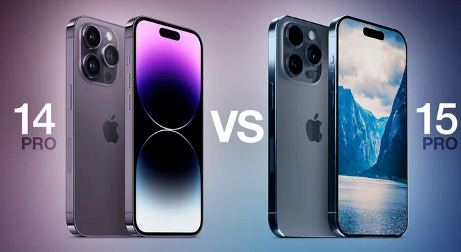 昌化镇苹果14pro维修店分享iPhone15Pro和iPhone14Pro比有哪些差异 